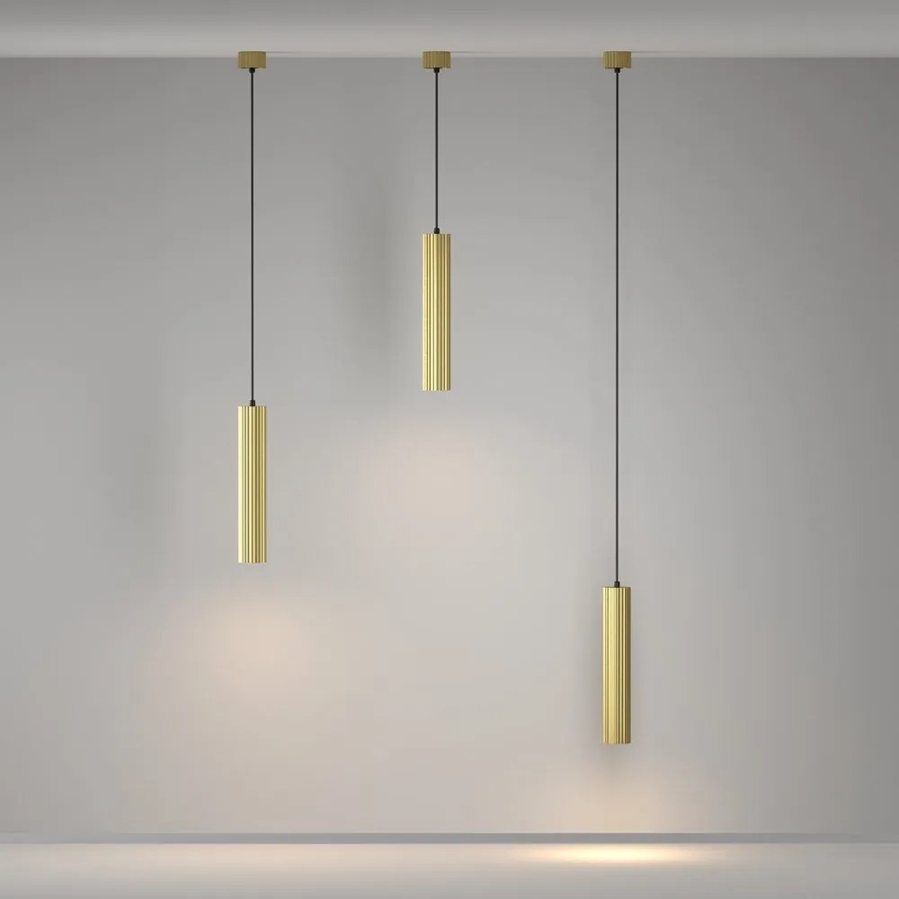 Pendul cu Spot GU10 stil minimalist Calipso alama