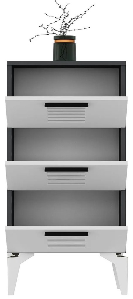 Dulap Vipapo 6 (antracit + alb) . 1094218