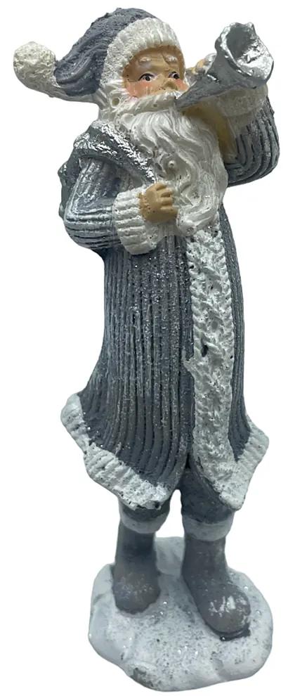 Figurina Mos Craciun Trumpet 12cm