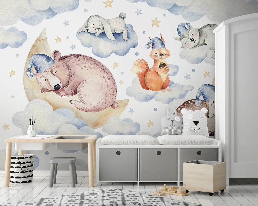 Fototapet - Animale dormind (152,5x104 cm)
