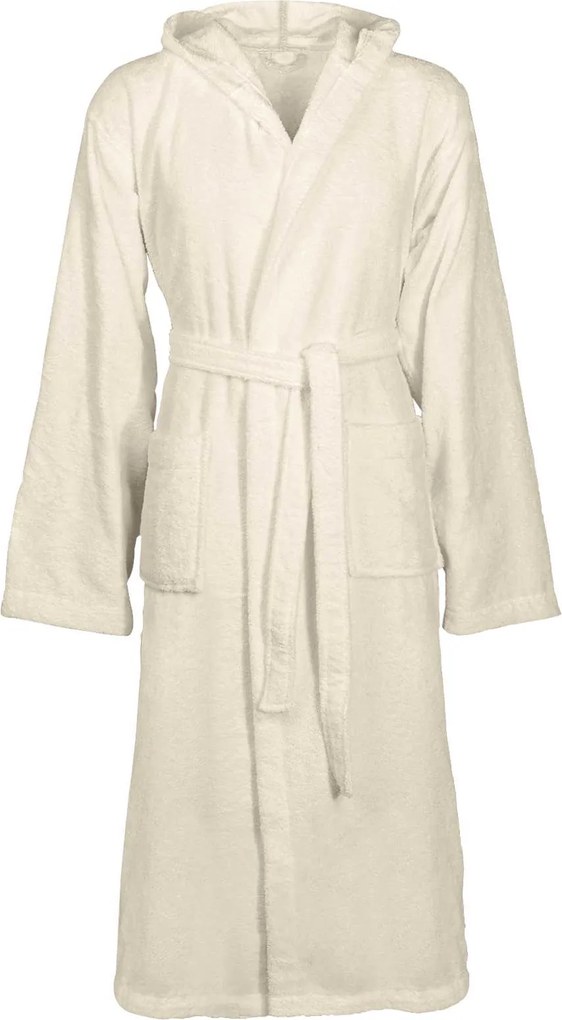 vidaXL Halat de baie KINN Crem XL Bumbac