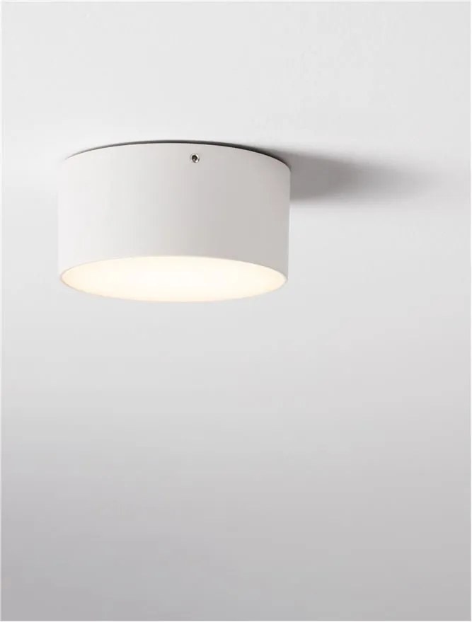 Plafoniera LED pentru iluminat exterior IP65 JUDI D-12cm alb