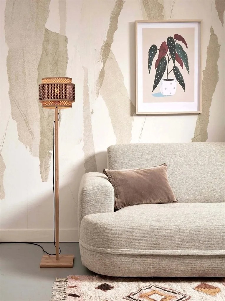 Lampadar eco din bambus Bhutan S nat/25x20 bl/nat