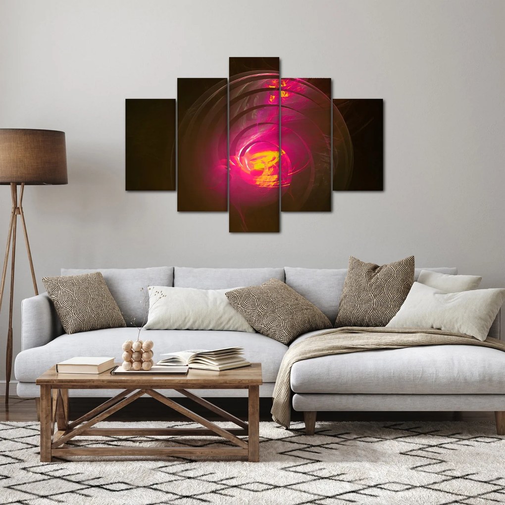Tablou - abstacție cu spirala (150x105 cm)