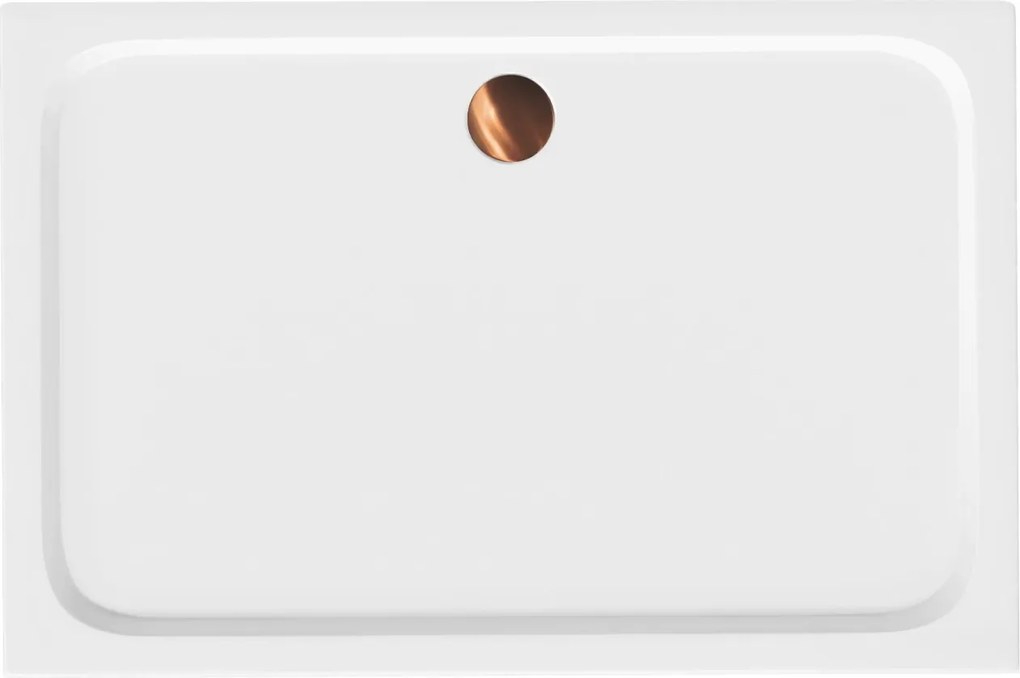 Cada pentru dus din acril Rea Belmond White 90x120