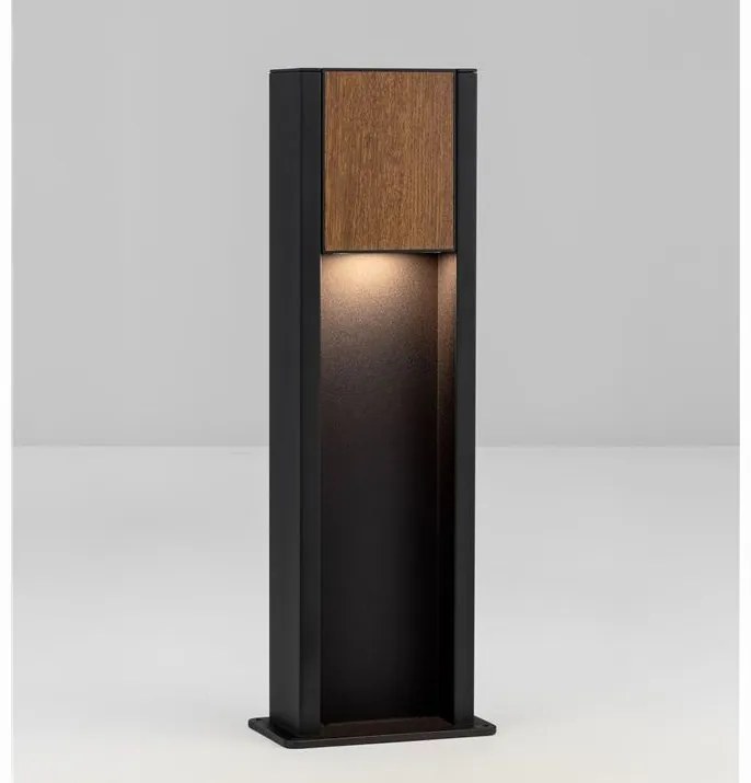 Stalp exterior LED IP65 Kioo aspect de lemn