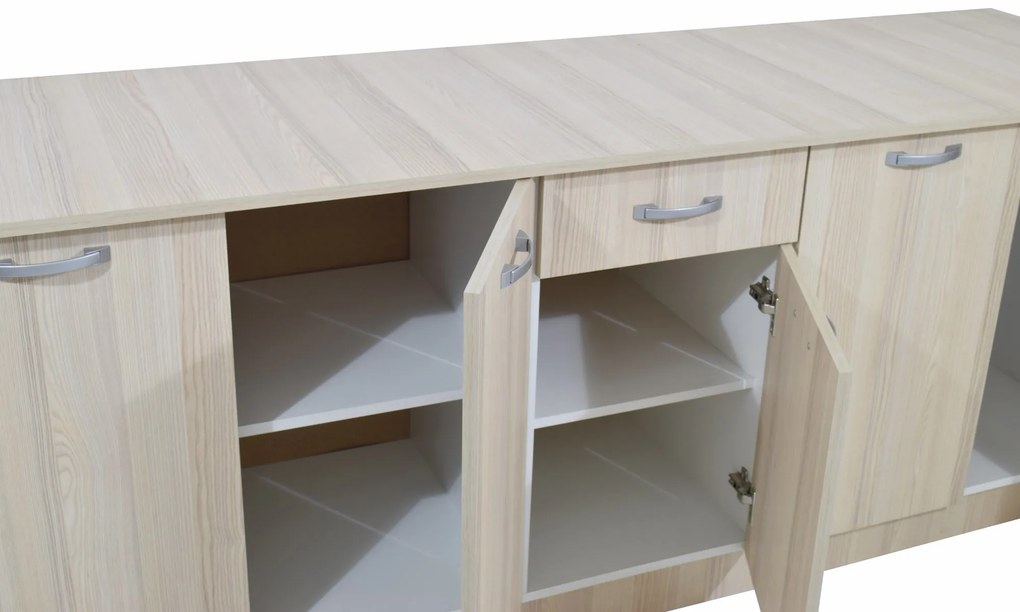 Set Bucatarie Nisa, Ulm Deschis/Alb, L 200 cm