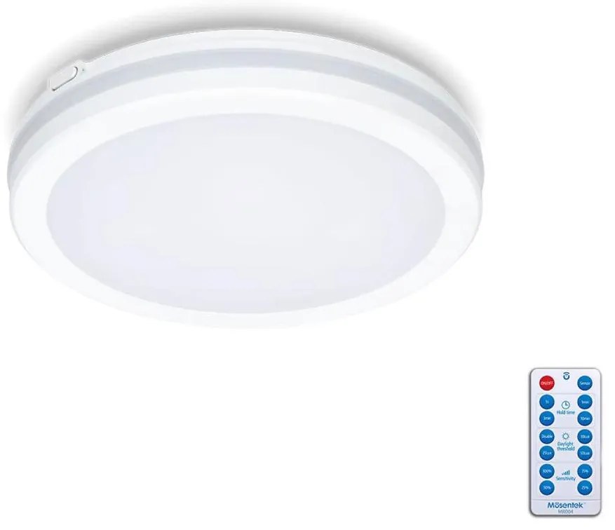 LED plafonieră baie cu senzor LED/12W/230V pr. 20 cm alb + DO