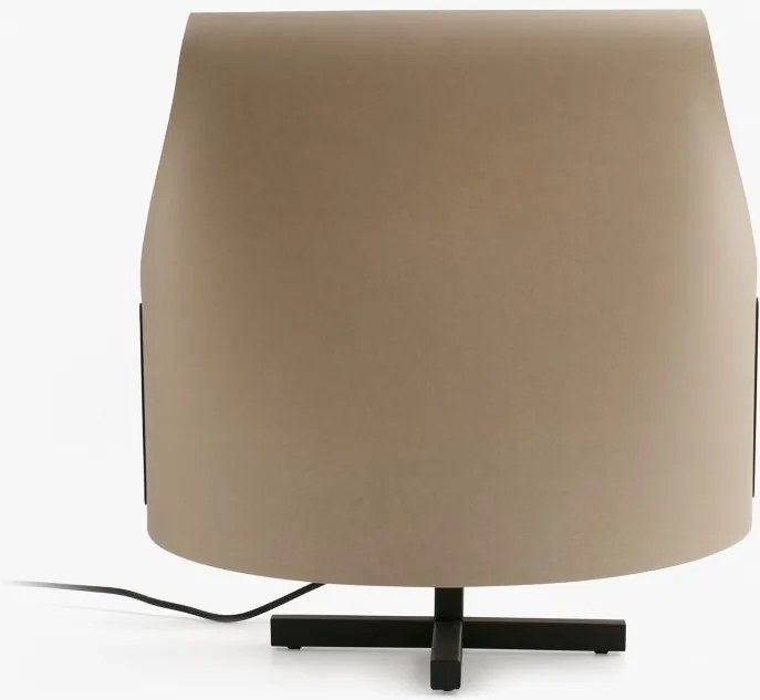 Veioza/Lampa de masa design decorativ LUANG M Black/camel