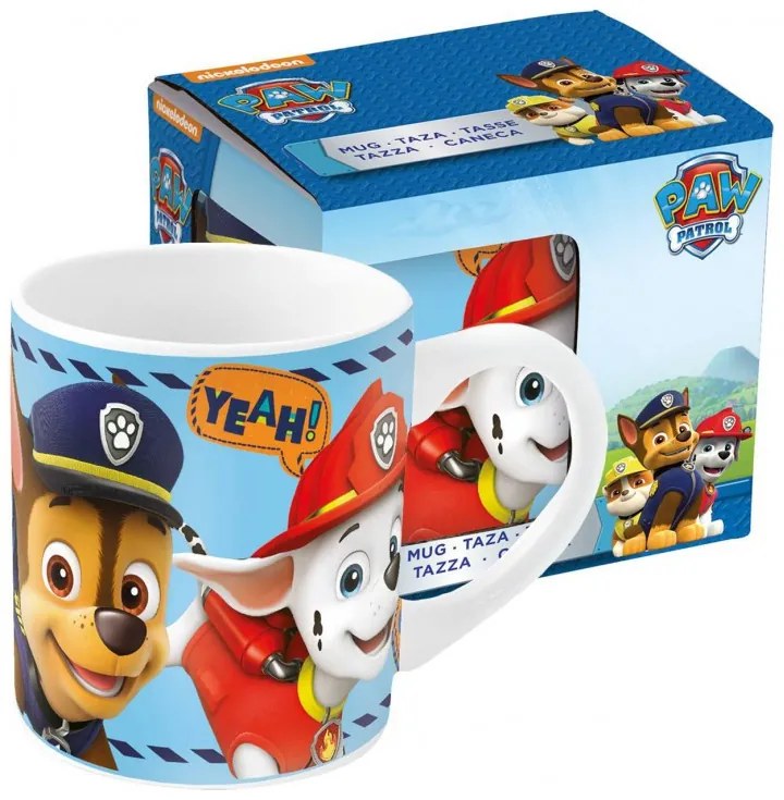 Patrula Cățelușilor Boy Icons cană de porțelan 235 ml (8 oz) în cutie de cadou