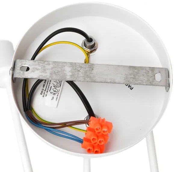 Lustr pentru copii OXFORD 2xE27/15W/230V alb montat pe tavan