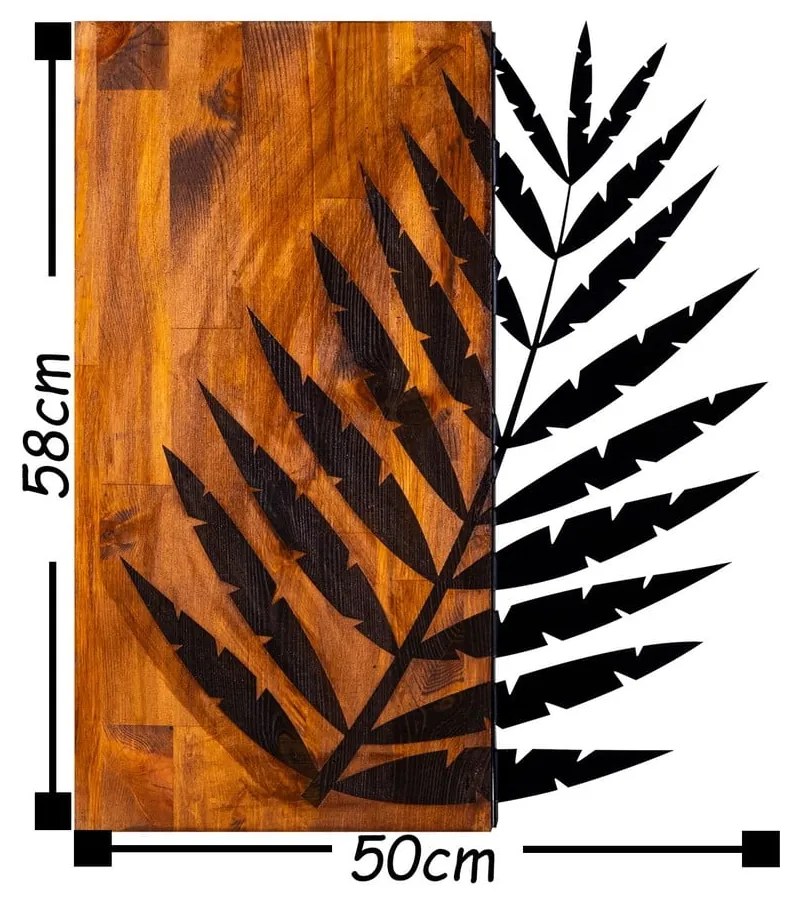 Decorațiune de perete Wallity Palm Leaf