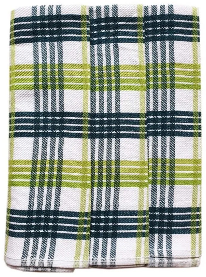 Prosop de bucătărie în carouri Egypt – Set 3 bucăți