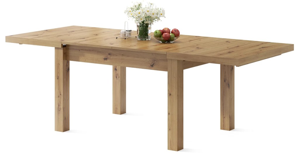 Mazzoni ROYAL Stejar Artisan - MASĂ EXTENSIBILĂ PÂNĂ LA 2,7 m