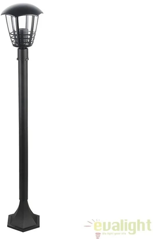 Stalp de exterior clasic, negru, inaltime 100cm, IP44 Marseille 8568 RX