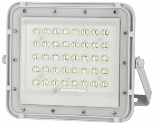 Proiector LED solar de exterior LED/10W/3,2V IP65 6400K alb + telecomandă