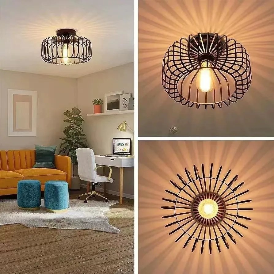 Lustră CD051-1, Design Modern, 1 Soclu E27, Diametru 280 mm