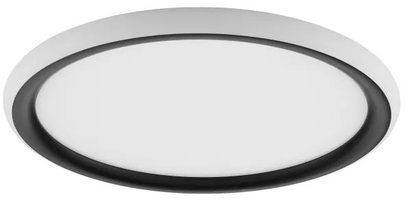 Brilliant - Plafonieră LED dimabilă CARLOZ LED/16W/230V Ø 30 cm, neagră