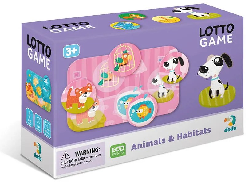 JOC LOTTO - ANIMALE SI HABITATE - DODO (DO300196)