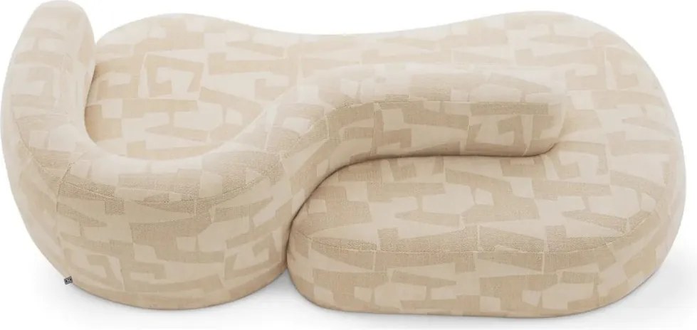 Canapea design LUX cu sezut pe ambele parti Julita, Brooklyn sand