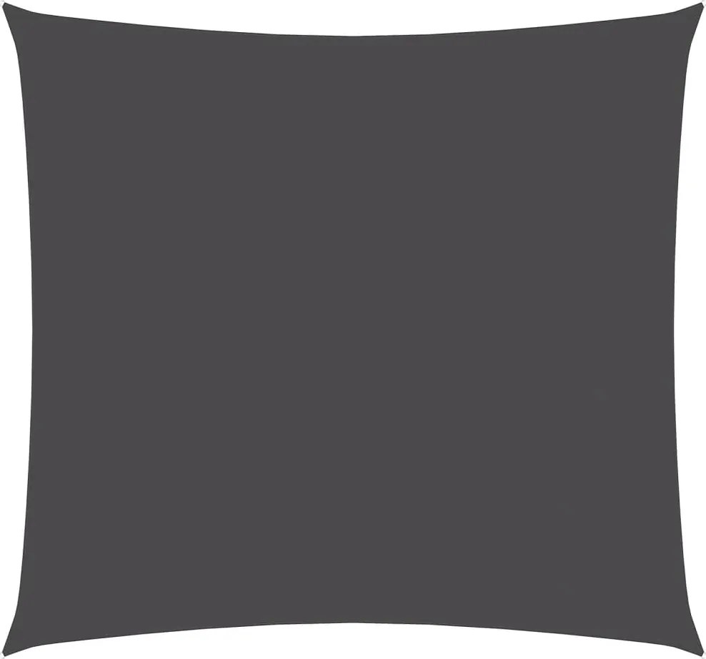 vidaXL Pânză parasolar, antracit, 3x3 m, țesătură oxford, pătrat