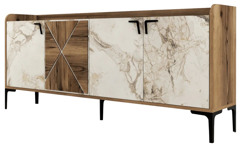 Dulap Venedikt (nuc + alb). 1072732