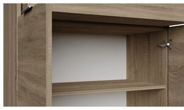 Comodă HOPE, stejar Sonoma