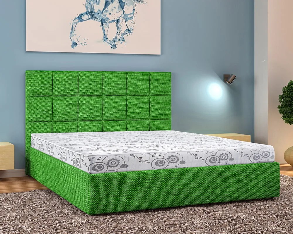 Saltea Ortopedica Green Future Bonell Grey Relax 160x200 cm, arcuri Bonell, medie, 19 cm, husa antialergica