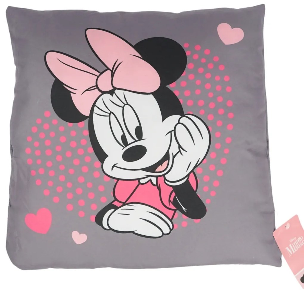 Perna decorativa MICKEY MOUSE 40x40 cm - mai multe culori Culoare: Crem