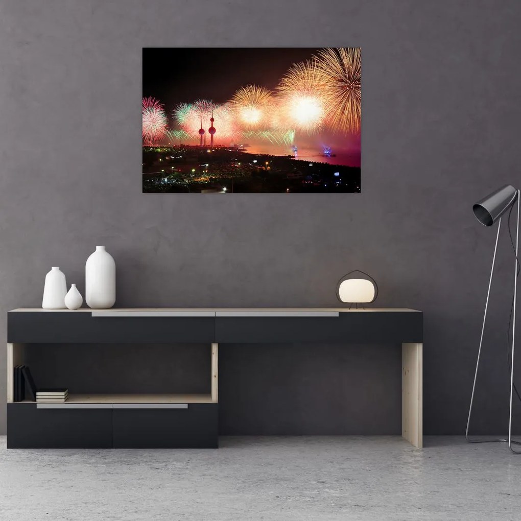 Tablou cu artificii (90x60 cm)