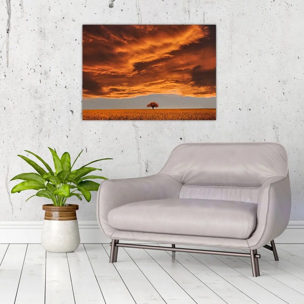 Tablou cu nori (70x50 cm)