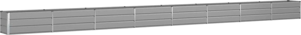 vidaXL Jardinieră Gri deschis 480 x 50 x 45 cm Oțel Galvanizat