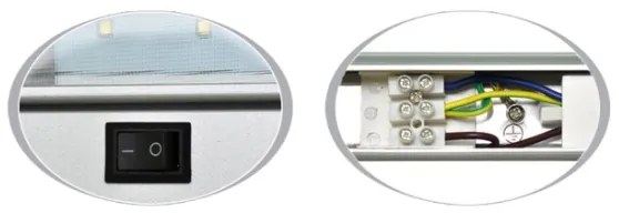 Ecolite TL2016-70SMD - Corp de iluminat LED pentru mobilă de bucătărie 1xLED/15W/230V