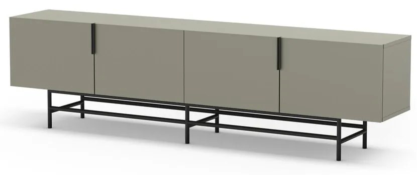 Comodă TV verde/gri 200x54,5 cm Eldia – Marckeric