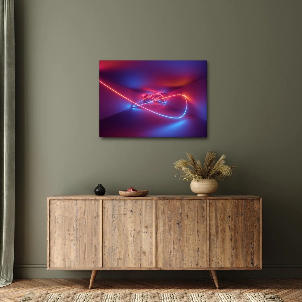 Tablou cu abstracție modernă (70x50 cm)
