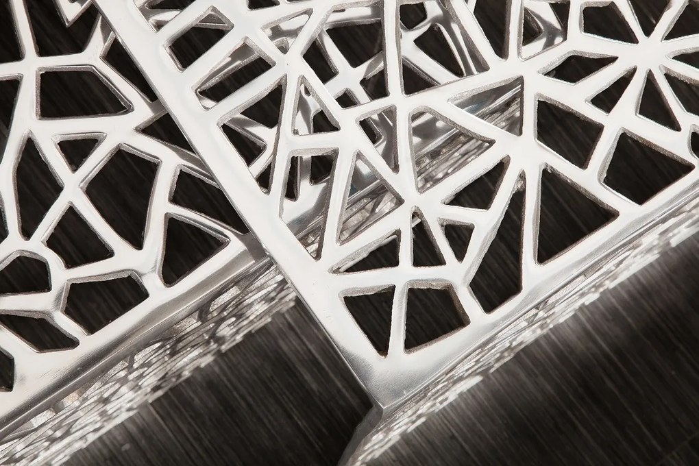 Set de 2 masute de cafea din aluminiu Abstract A-38965 VC