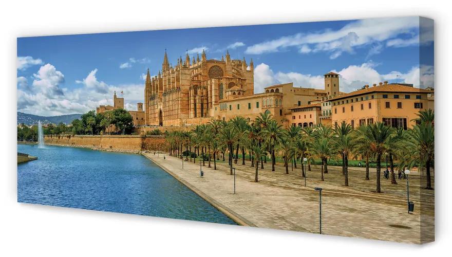 Tablouri canvas Spania gotic catedrala de palmier