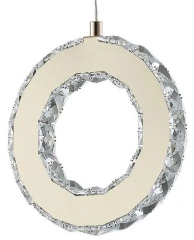 Lustra LED suspendata design modern Girona auriu