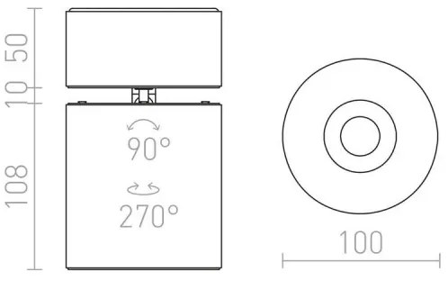 Spot LED CONDU LED/20W/230V alb RED-Design Rendl-R12839