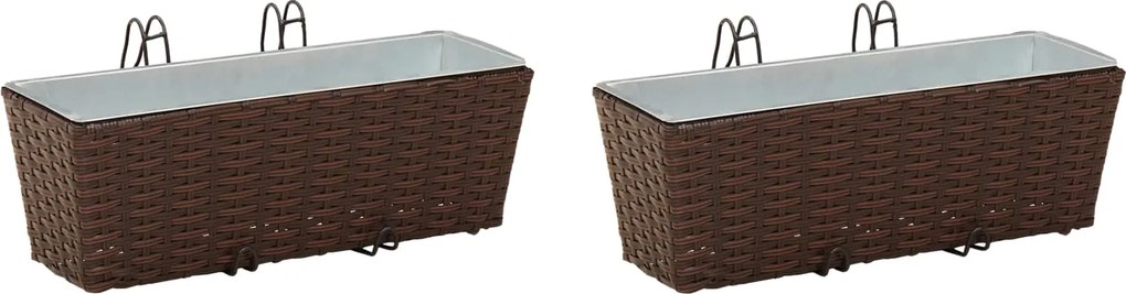 vidaXL Balustradă Metal