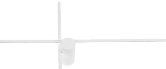 Aplica LED de perete stil minimalist FRANK A alba