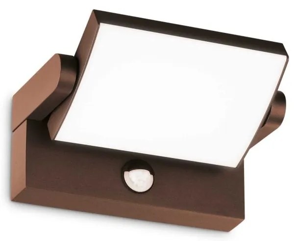 Aplica LED cu senzor de miscare pentru exterior IP54 Swipe ap cafenie