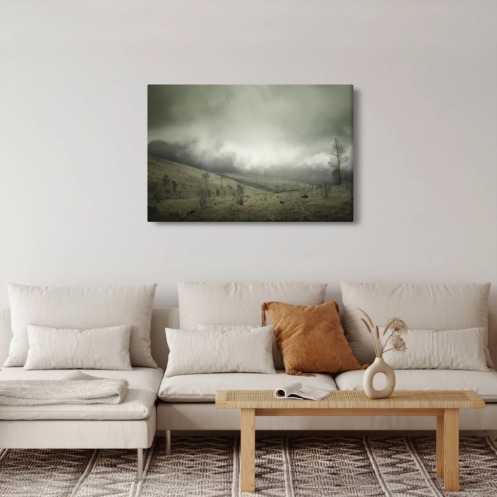 Tablou - Peisaj înainte de furtună (90x60 cm)