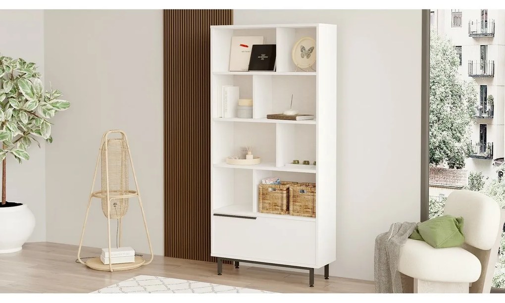 Bibliotecă One White