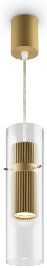 Lustra, Pendul design minimalist modern Dynamics auriu mat