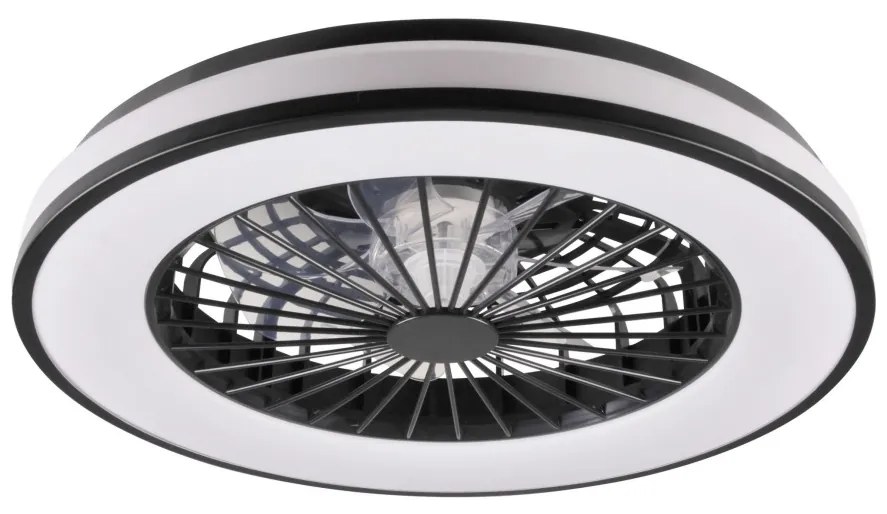 Plafonieră LED dimabilă cu ventilator LED/48W/230V 3000-6500K + telecomandă
