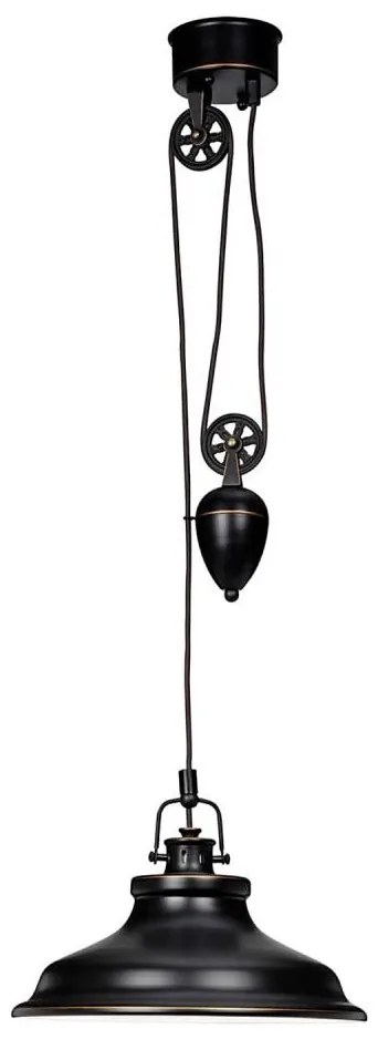 Cottex T9091HA - Lustră suspendată pe cablu NEW HAVEN 1xE27/60W/230V