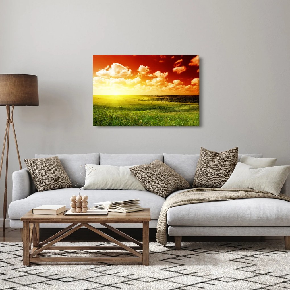 Tablou cu furtuna de vară (90x60 cm)