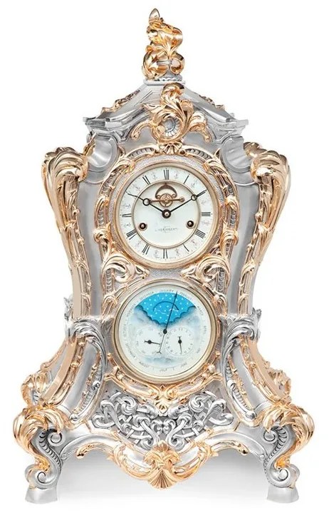 Ceas mecanic argint Baroque Gold