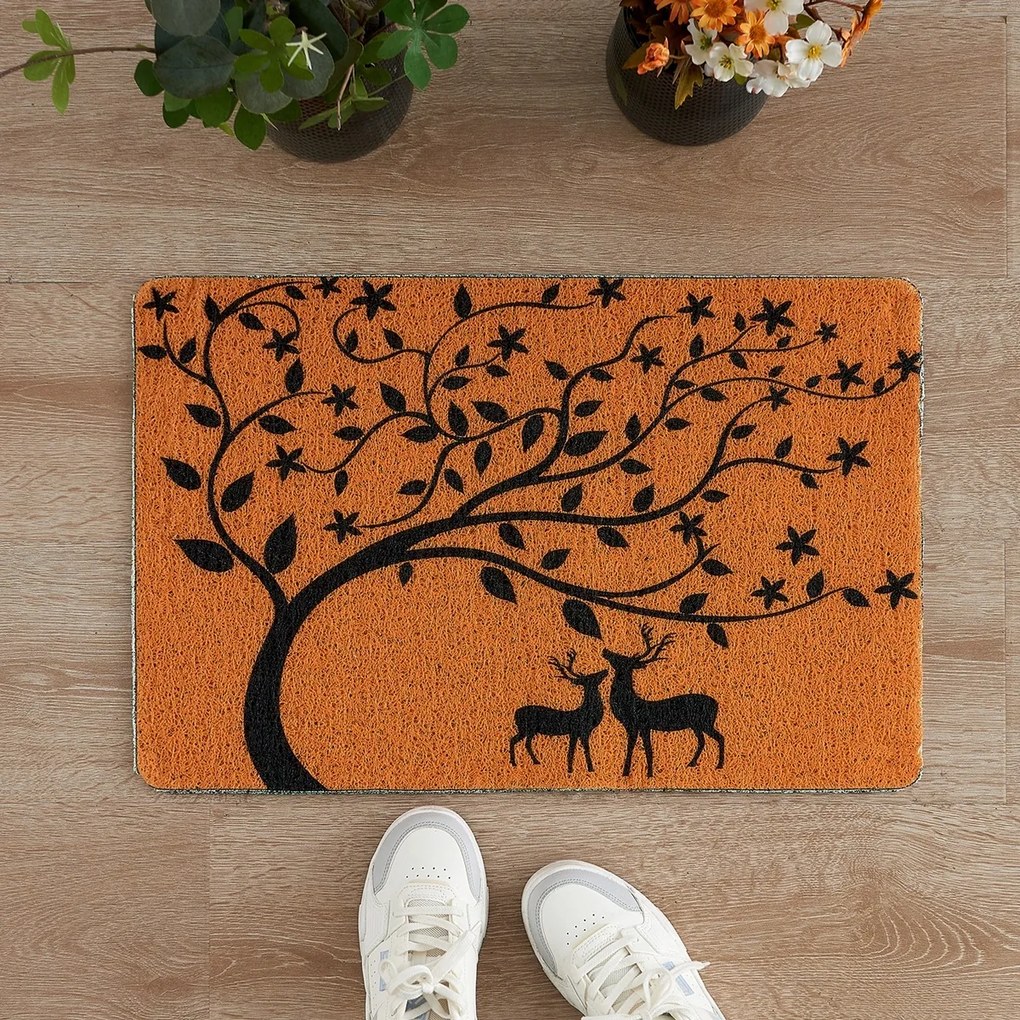 Covoraș intrare 4Home de exterior Tree, 40 x 60 cm
